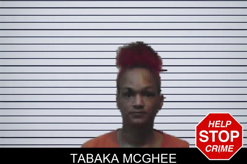 Tabaka McGhee mugshot