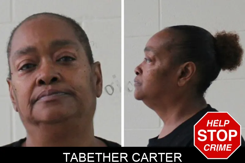 Tabether Carter mugshot – Houston County , Georgia Tabether Carter mugshot