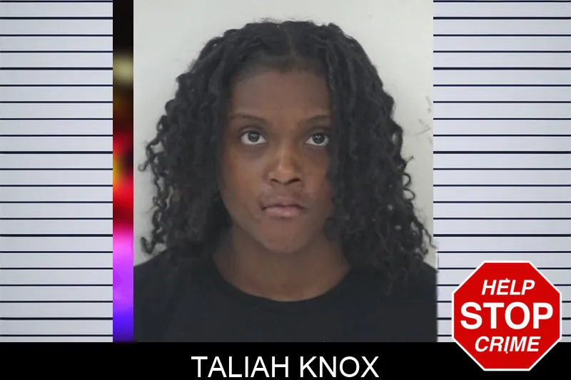 Taliah Knox mugshot