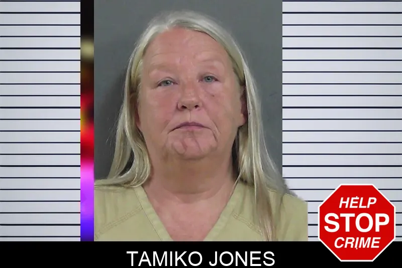 Tamiko Jones mugshot