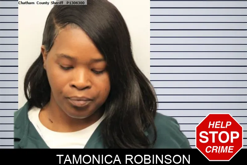 Tamonica Robinson mugshot – Chatham County , Georgia Tamonica Robinson mugshot