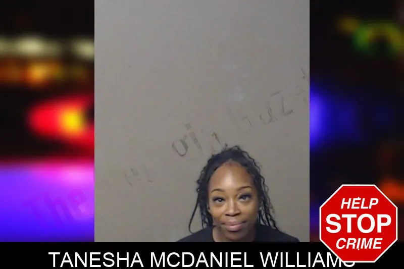 Tanesha McDaniel Williams mugshot