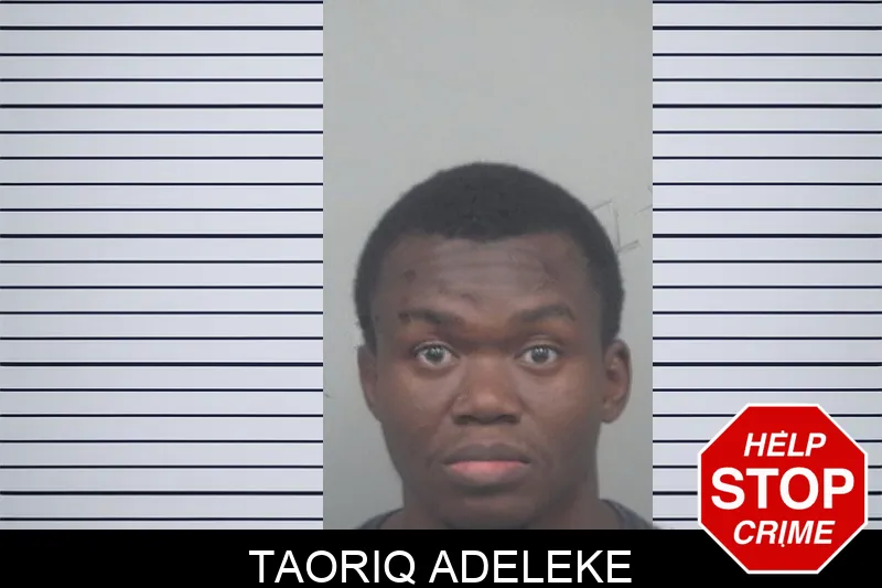 Taoriq Adeleke mugshot