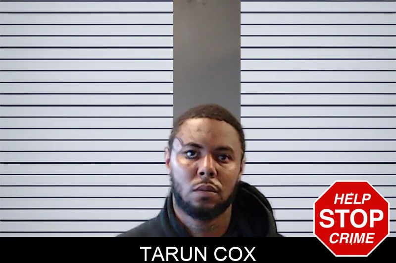Tarun Cox mugshot