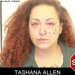Tashana Allen mugshot – Chatham County , Georgia Tashana Allen mugshot