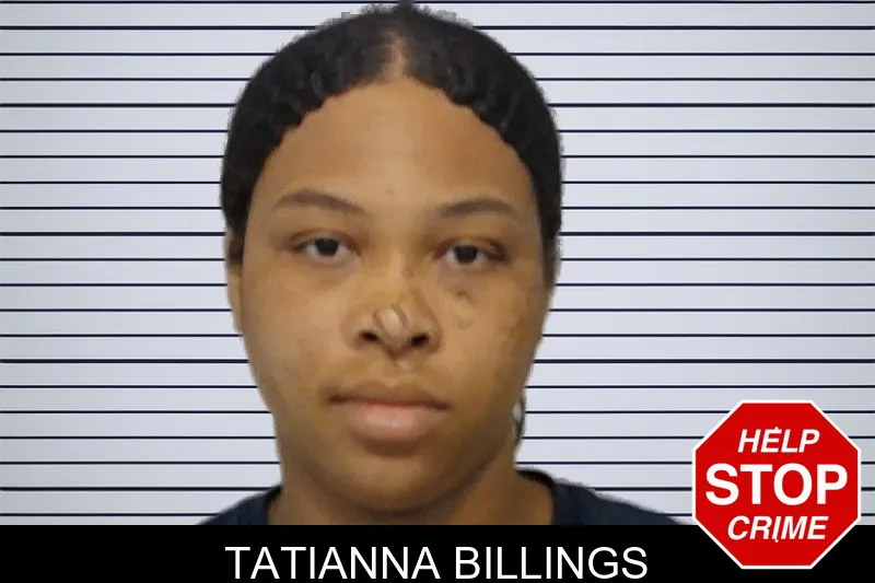 Tatianna Billings mugshot – Bibb County , Georgia Tatianna Billings mugshot