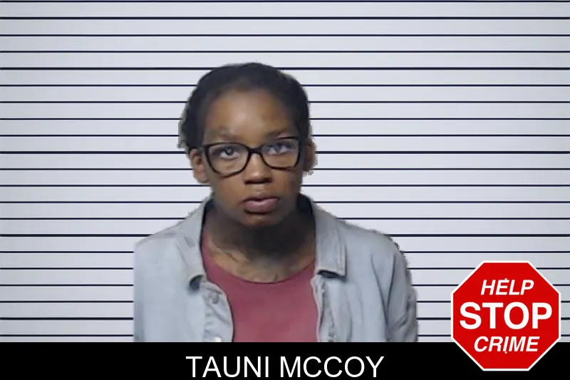Tauni McCoy mugshot