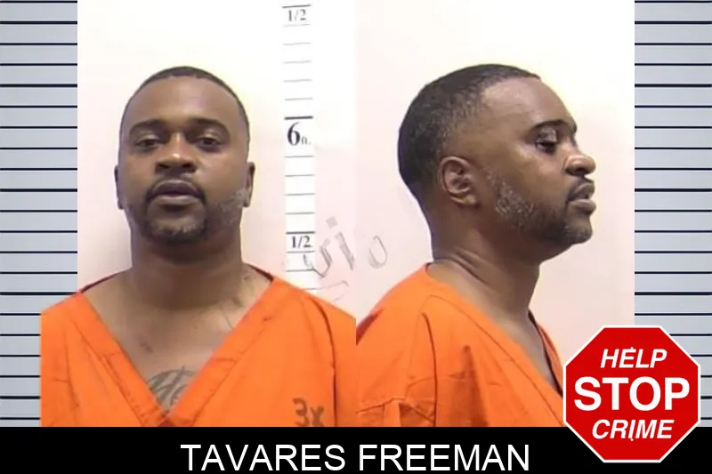 Tavares Freeman mugshot