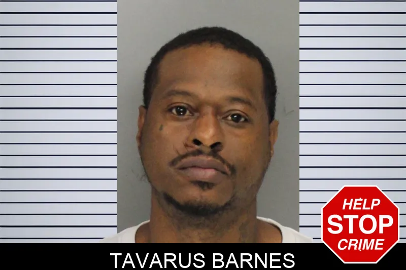 Tavarus Barnes mugshot