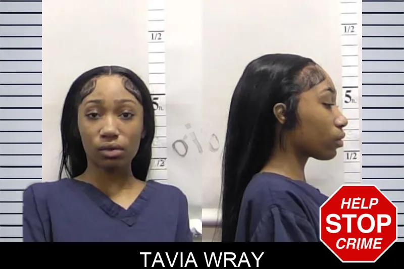 Tavia Wray mugshot