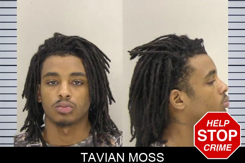 Tavian Moss mugshot
