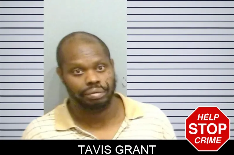 Tavis Grant mugshot