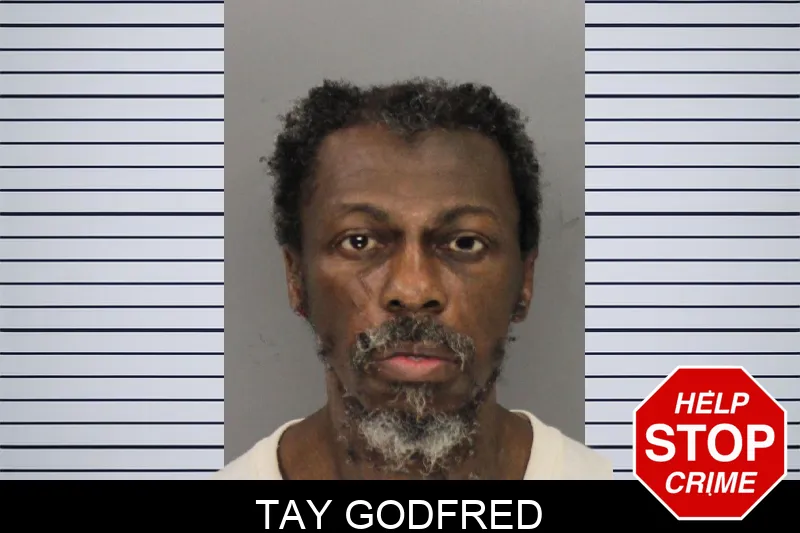 Tay Godfred mugshot
