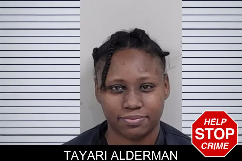 Tayari Alderman mugshot