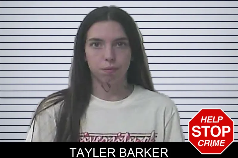 Tayler Barker mugshot