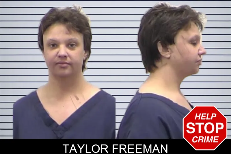 Taylor Freeman mugshot