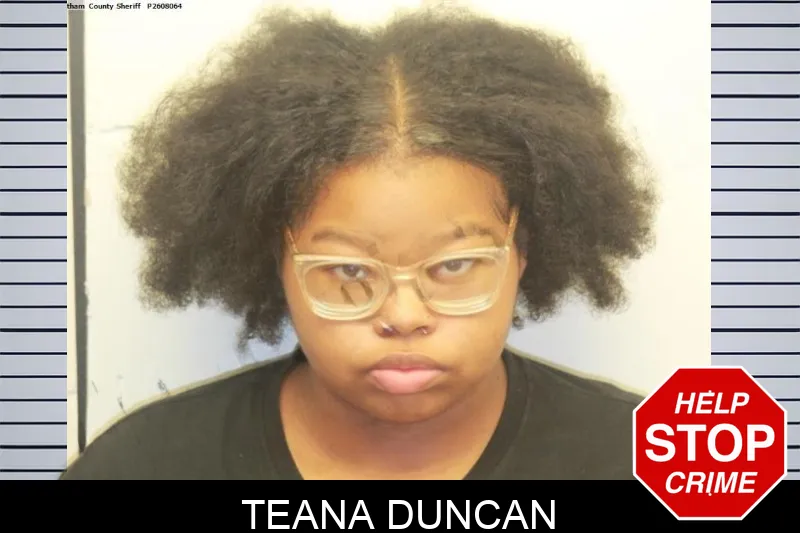 Teana Duncan mugshot – Chatham County , Georgia Teana Duncan mugshot