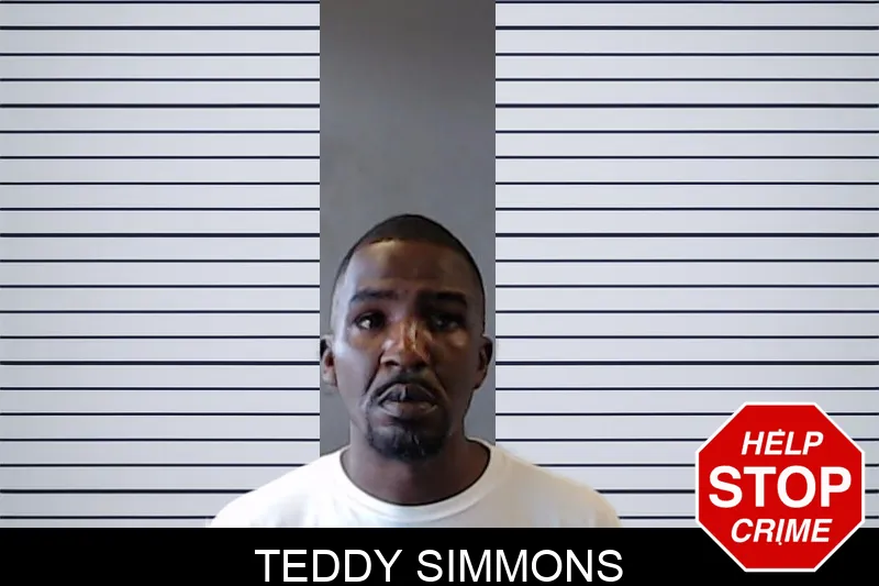 Teddy Simmons mugshot