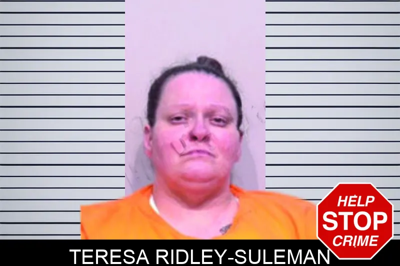 Teresa Ridley-Suleman mugshot