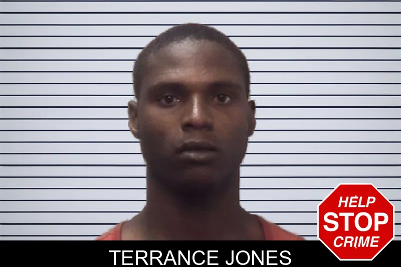 Terrance Jones mugshot