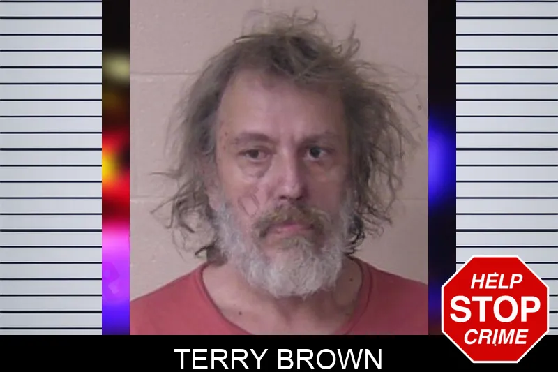 Terry Brown mugshot