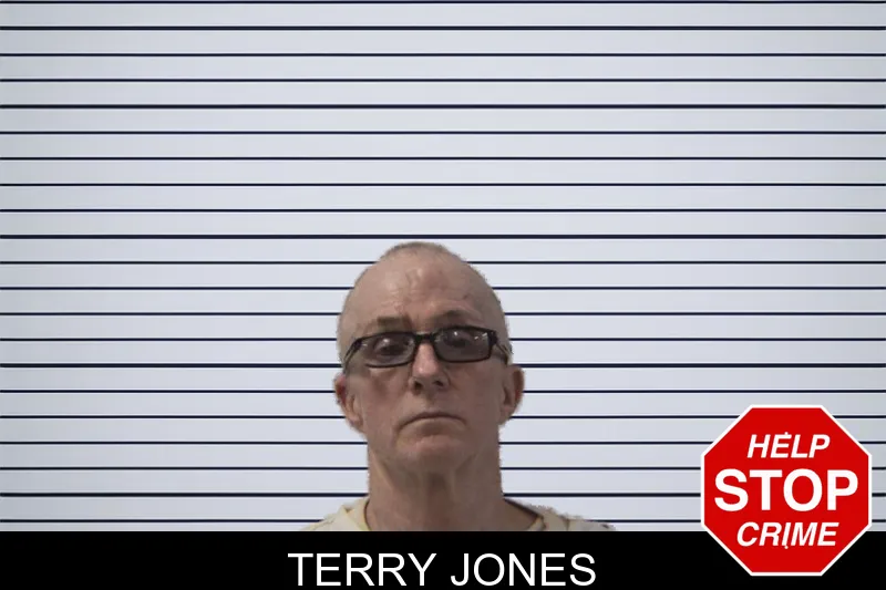 Terry Jones mugshot