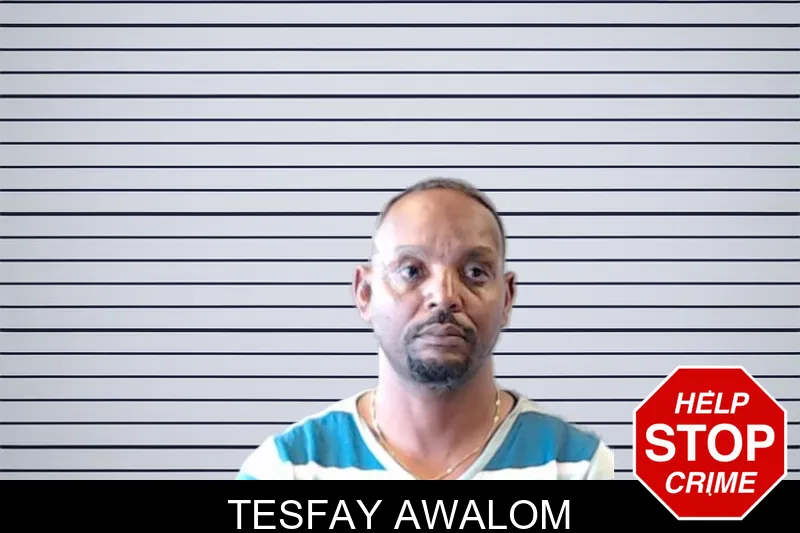 Tesfay Awalom mugshot