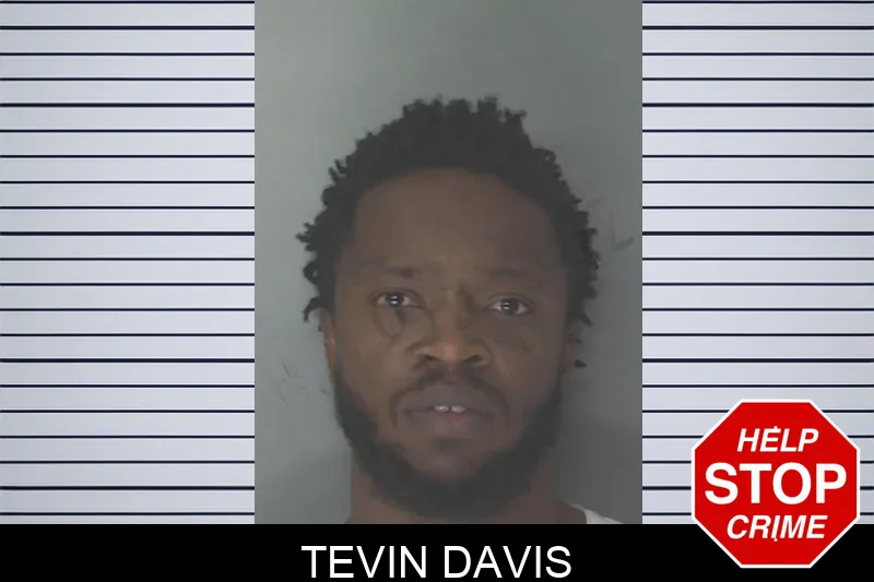 Tevin Davis mugshot