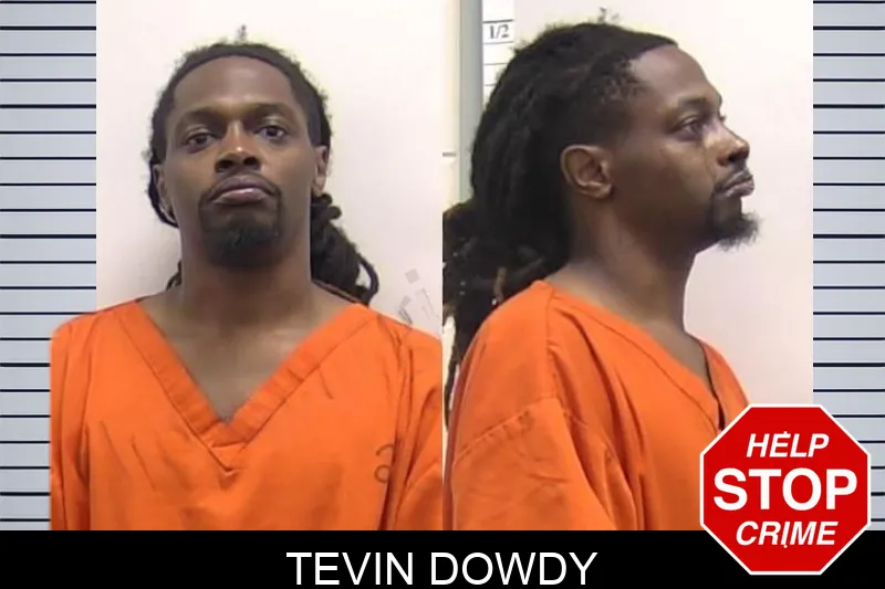 Tevin Dowdy mugshot