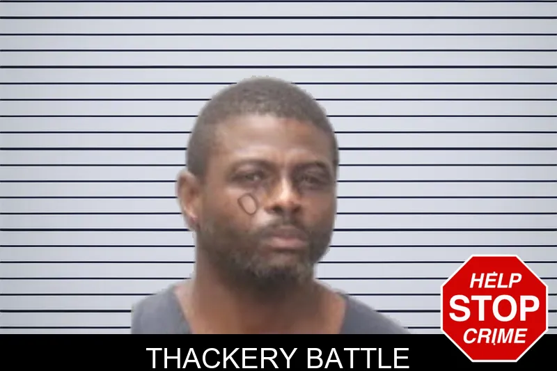 Thackery Battle mugshot