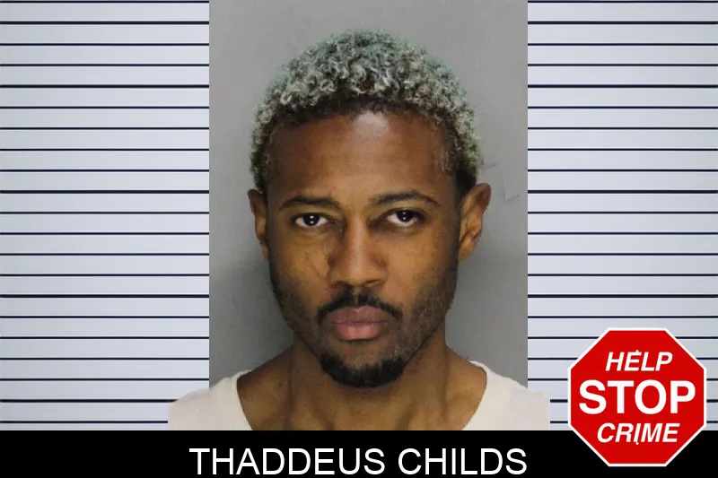 Thaddeus Childs mugshot