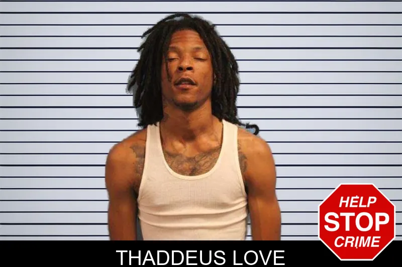 Thaddeus Love mugshot