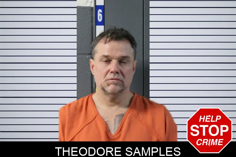Theodore Samples mugshot