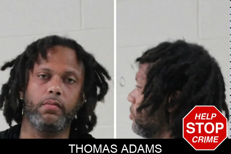 Thomas Adams mugshot
