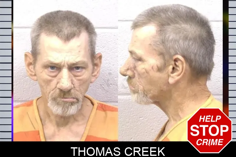 Thomas Creek mugshot