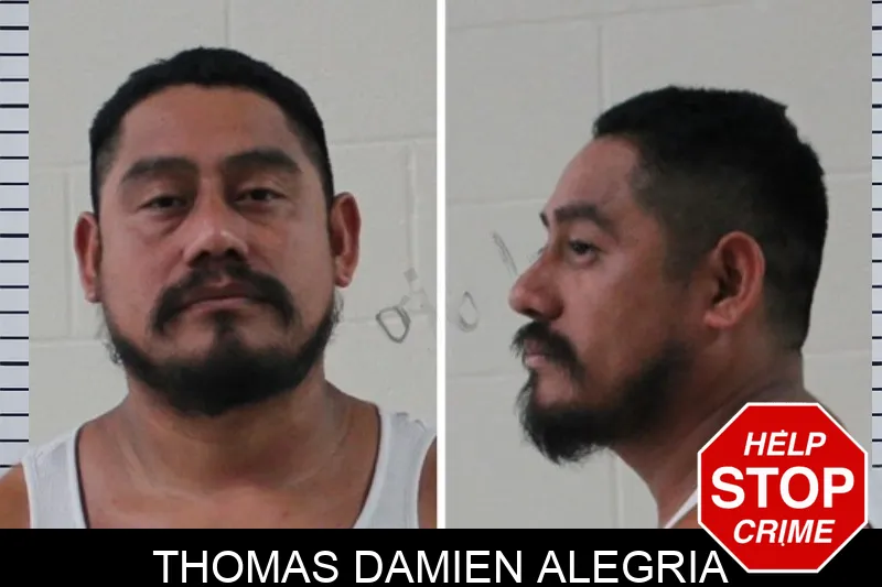 Thomas Damien Alegria mugshot