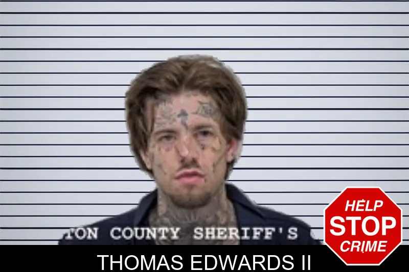 Thomas Edwards II mugshot