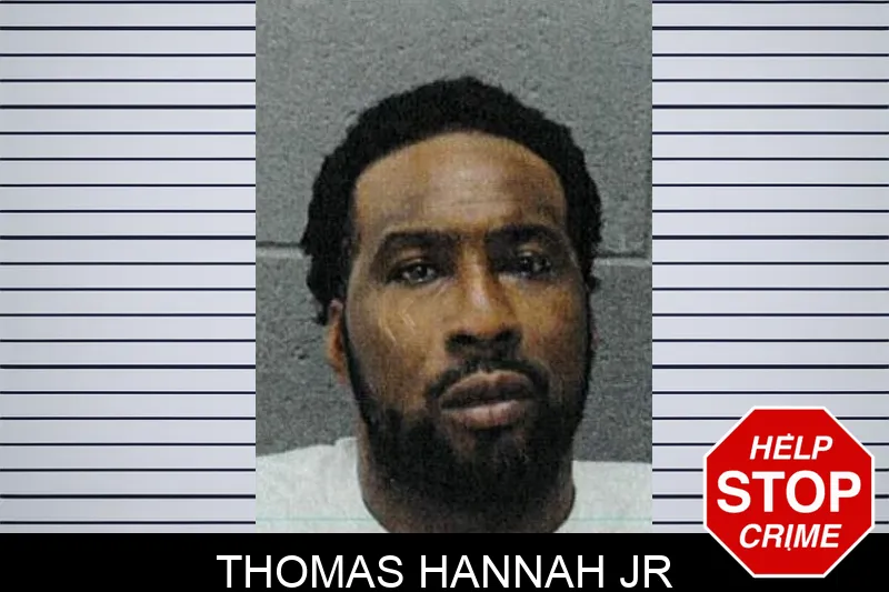 Thomas Hannah Jr mugshot