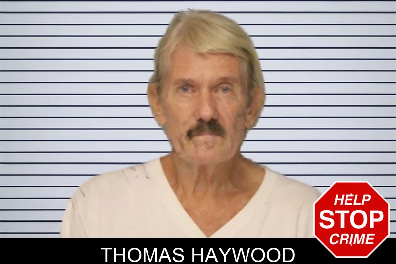 Thomas Haywood mugshot