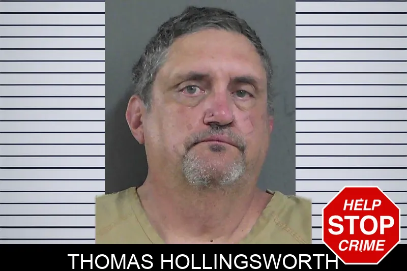 Thomas Hollingsworth mugshot