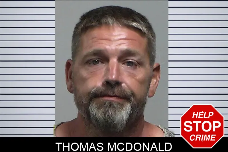 Thomas McDonald mugshot