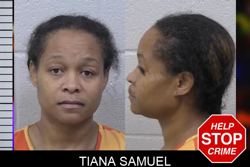 Tiana Samuel mugshot