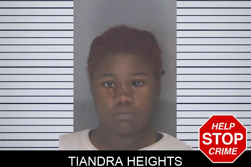 Tiandra Heights mugshot