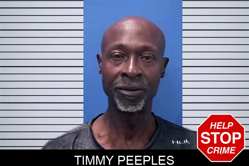 Timmy Peeples mugshot