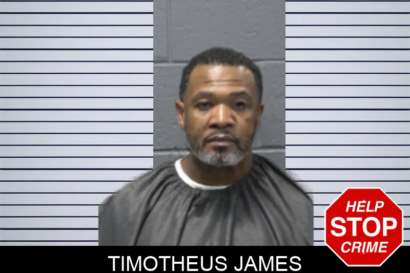 Timotheus James mugshot