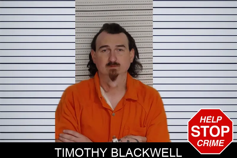 Timothy Blackwell mugshot