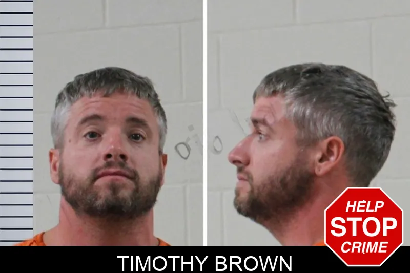 Timothy Brown mugshot