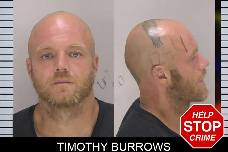 Timothy Burrows mugshot