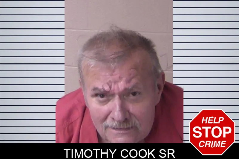 Timothy Cook Sr mugshot
