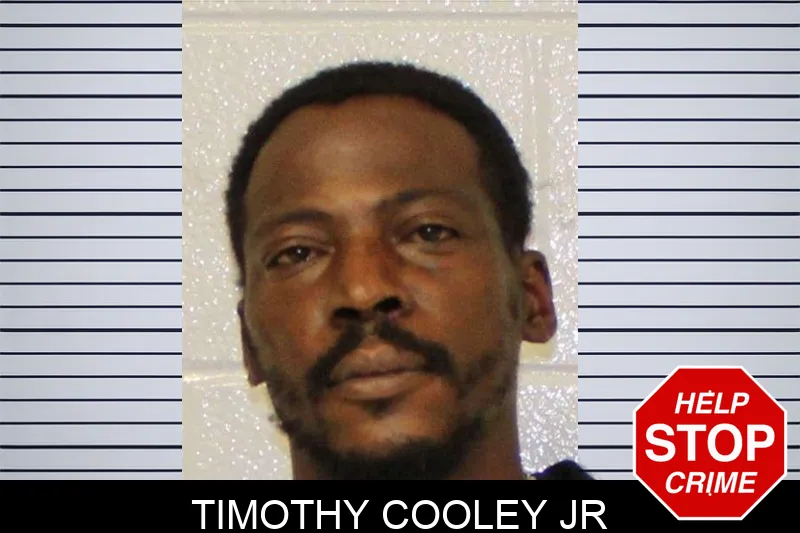 Timothy Cooley Jr mugshot